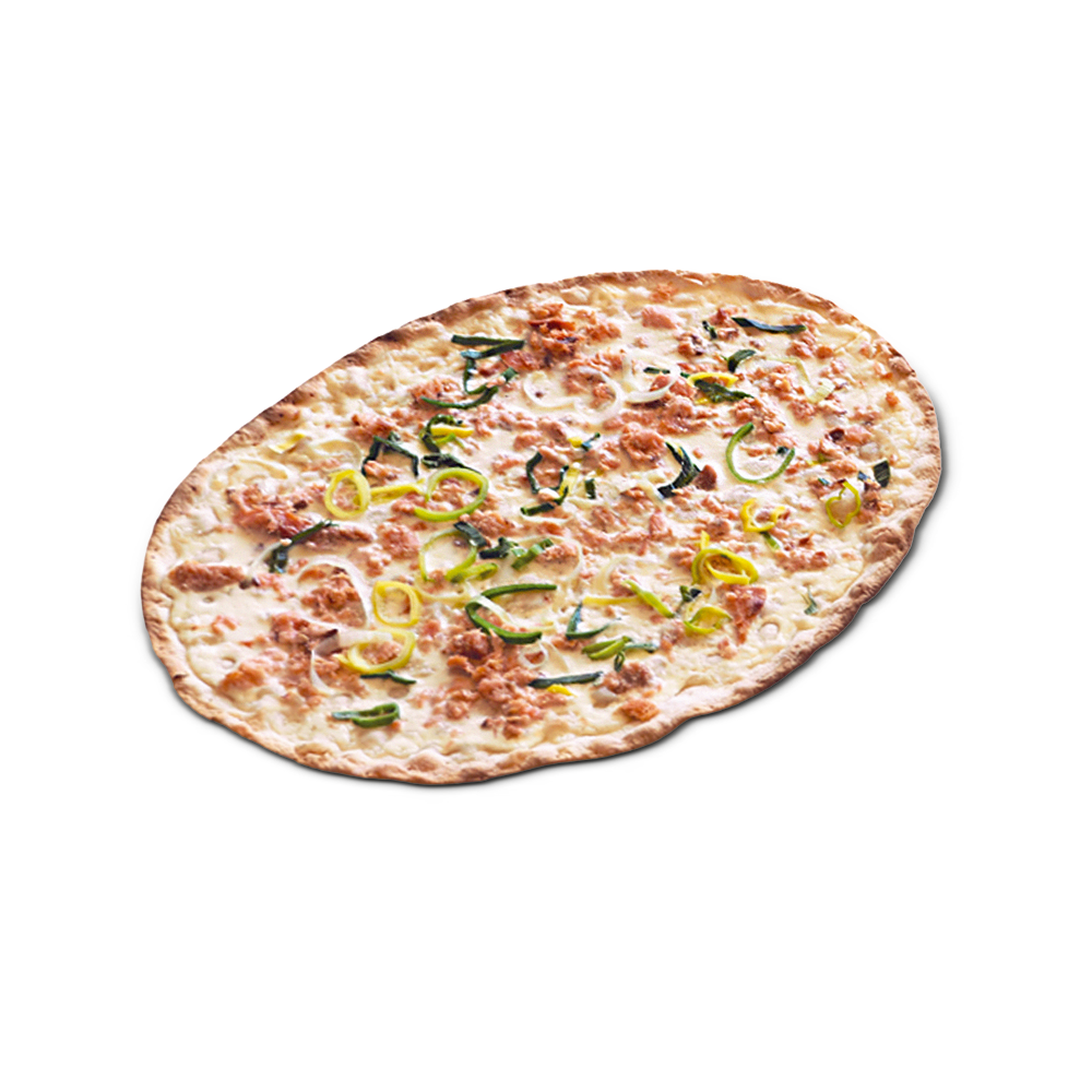 Gourmet Petit Flammkuchen Lachs & Lauch