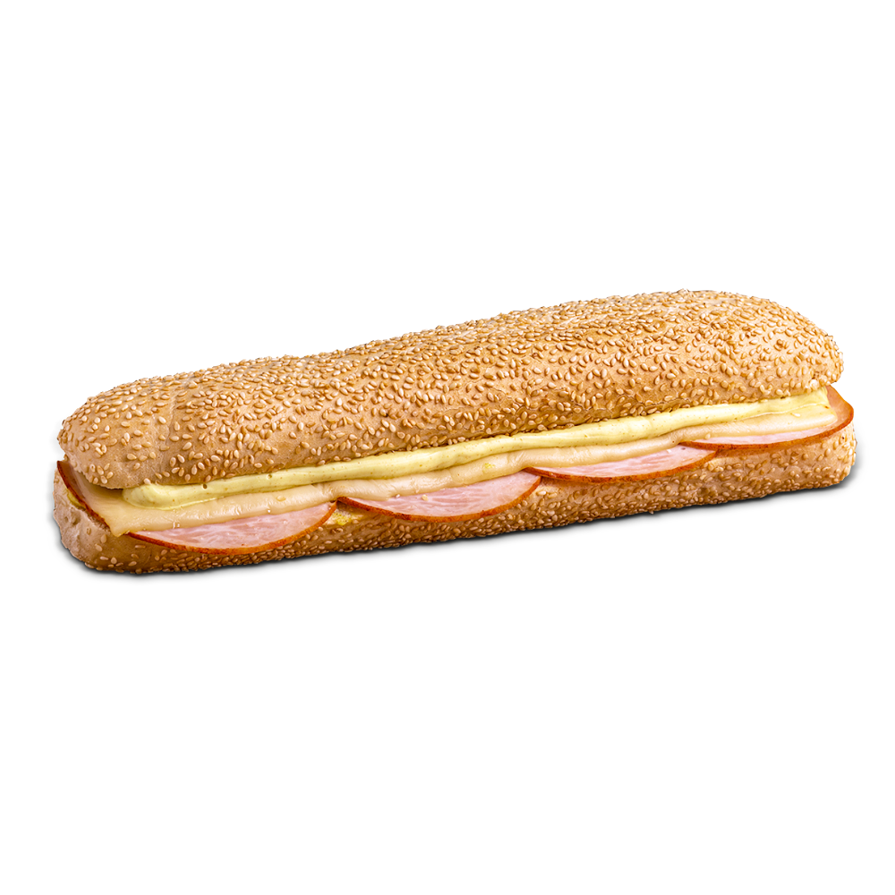 Premium Sesam-Baguette Hähnchenbrustschinken