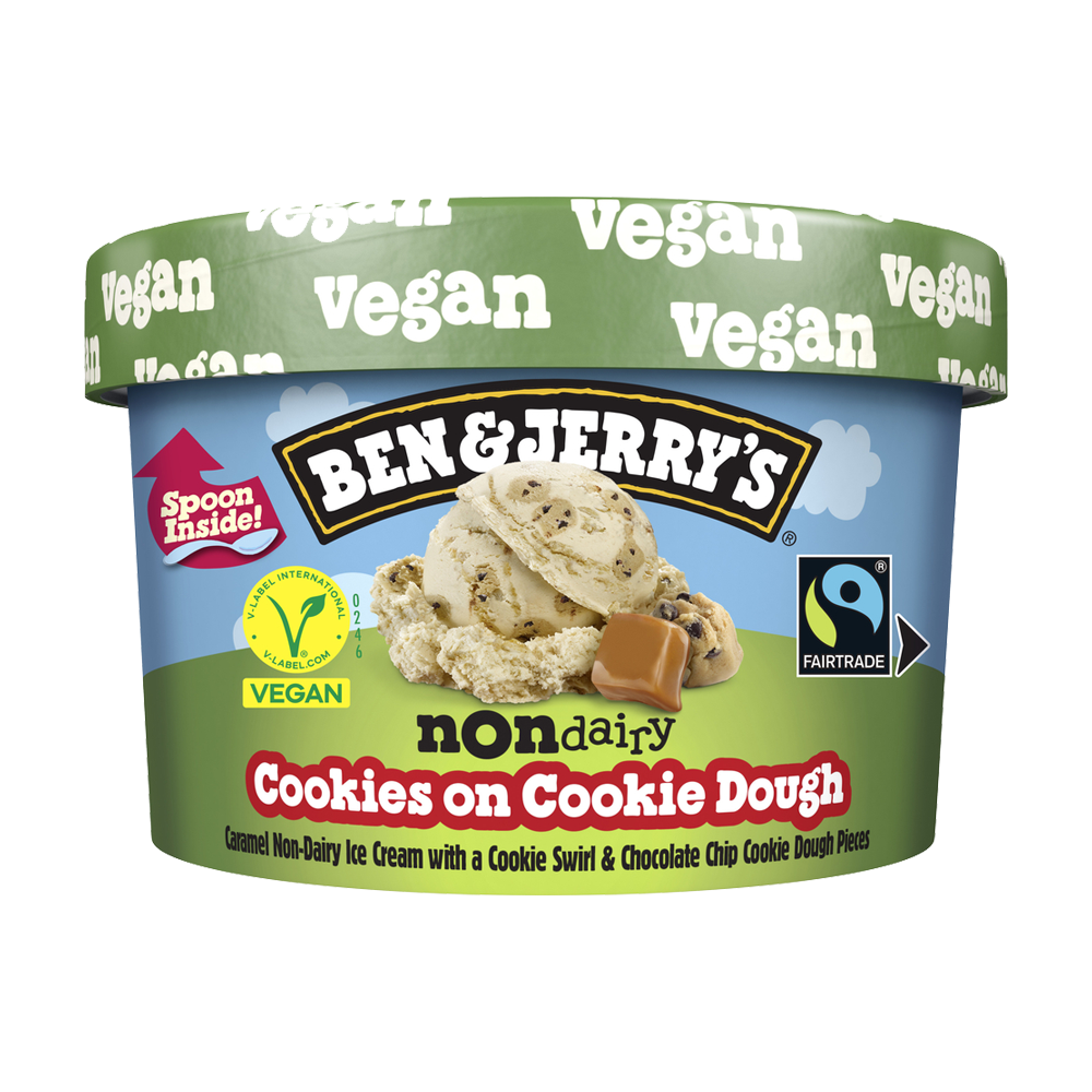 Ben & Jerry's Shorty Non-Dairy Cookies on Cookie D