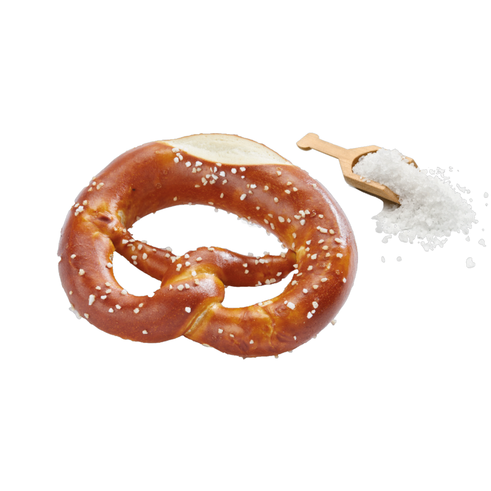 Ditsch Laugenbrezel schwäbische Art mit Salz