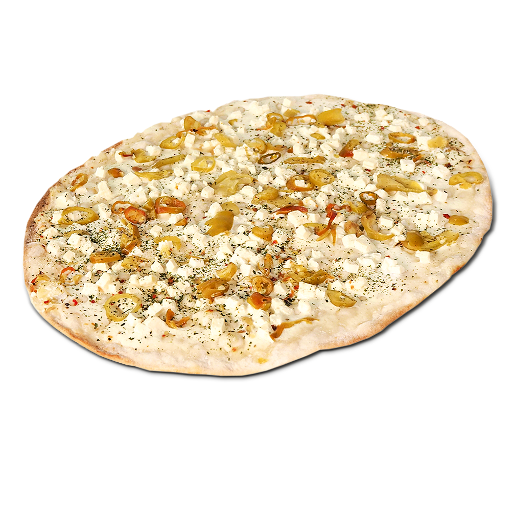 Gourmet Flammkuchen Griechische Art