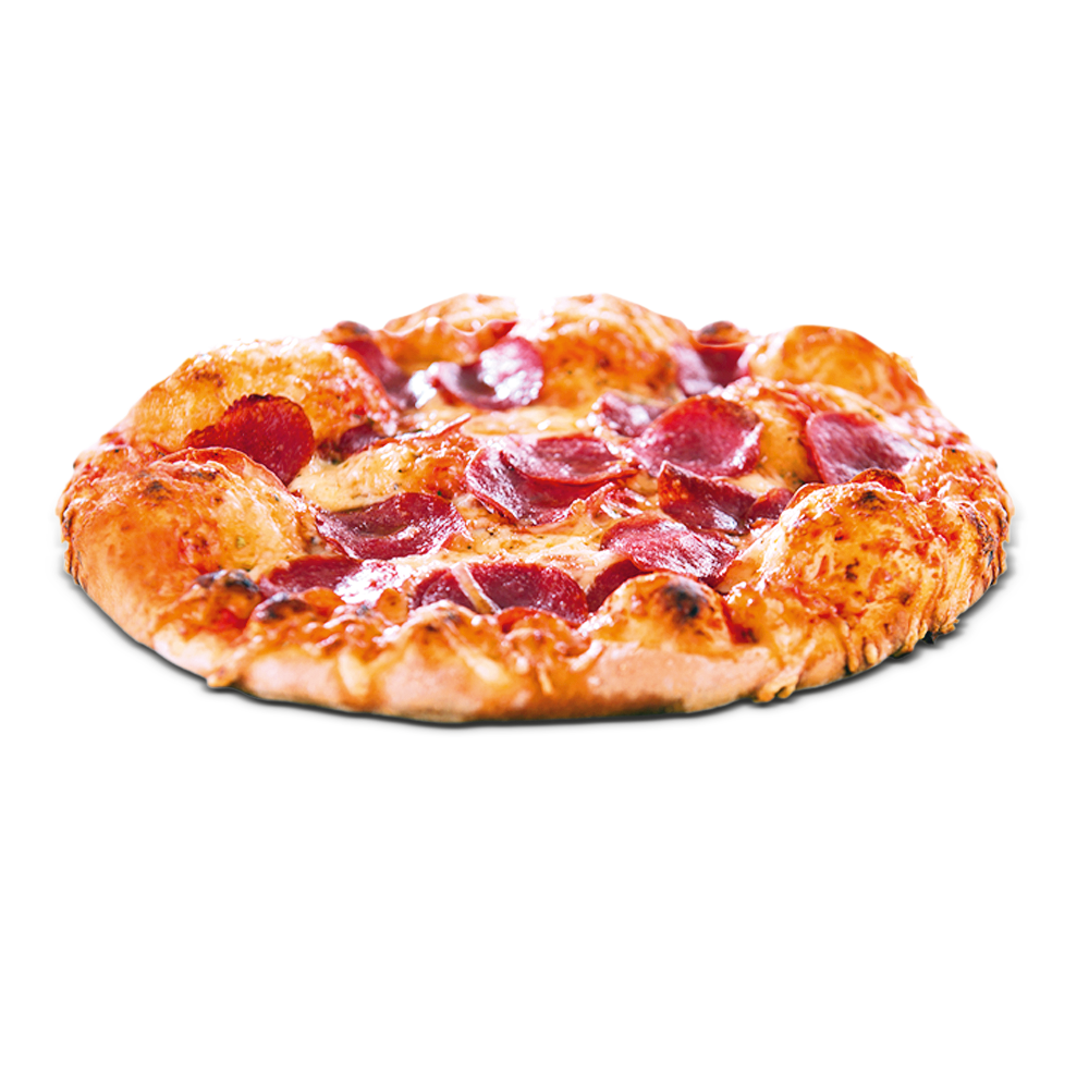 Frischteigpizza Salami mit extra Käse