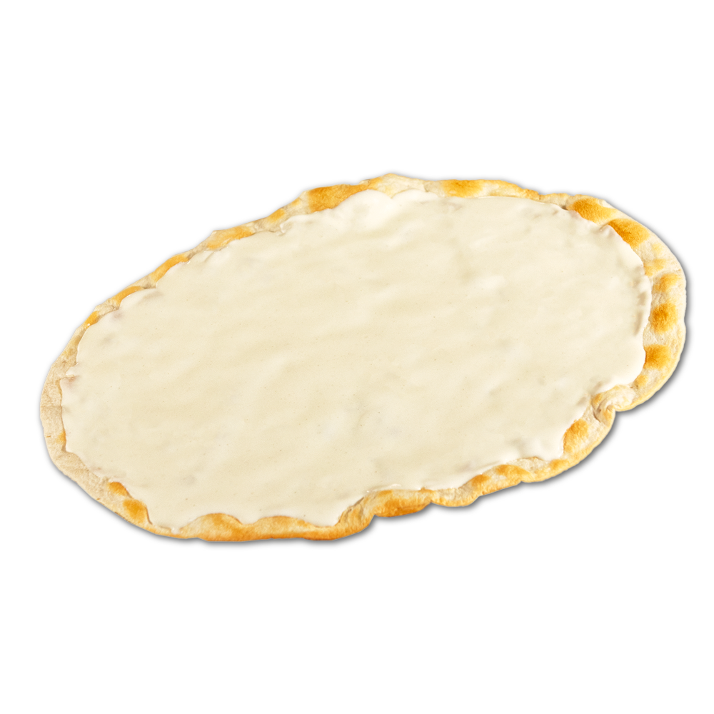 Premium Flammkuchen mit würziger Creme