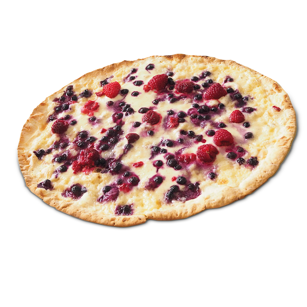 Gourmet Flammkuchen Beerentraum