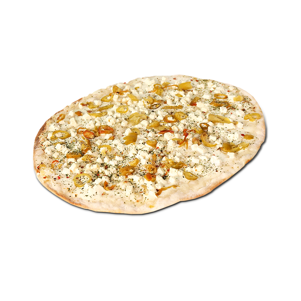 Gourmet Petit Flammkuchen Griechische Art